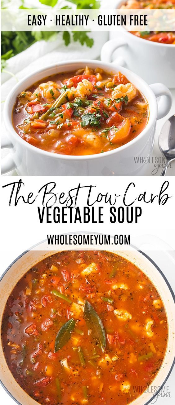 Healthy Keto Soup Recipes
 THE BEST KETO LOW CARB VEGETABLE SOUP RECIPE Mom s