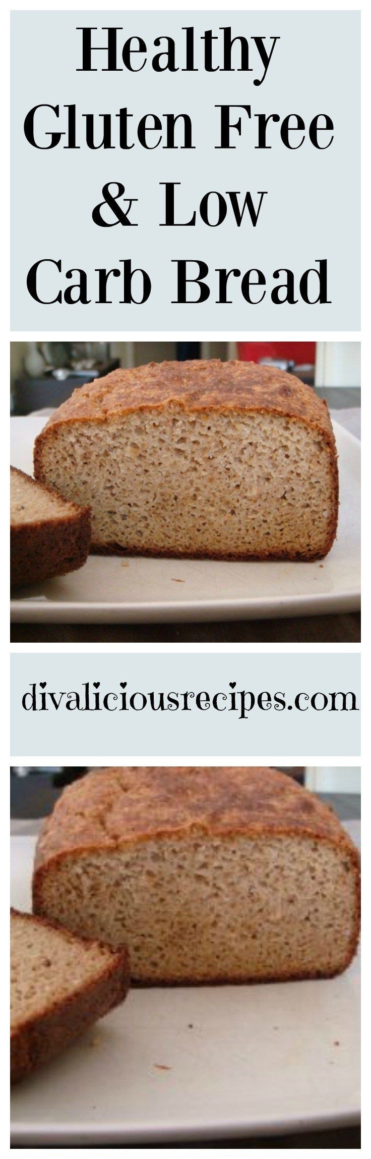 Healthy Low Carb Bread
 Healthy Gluten Free & Low Carb Bread