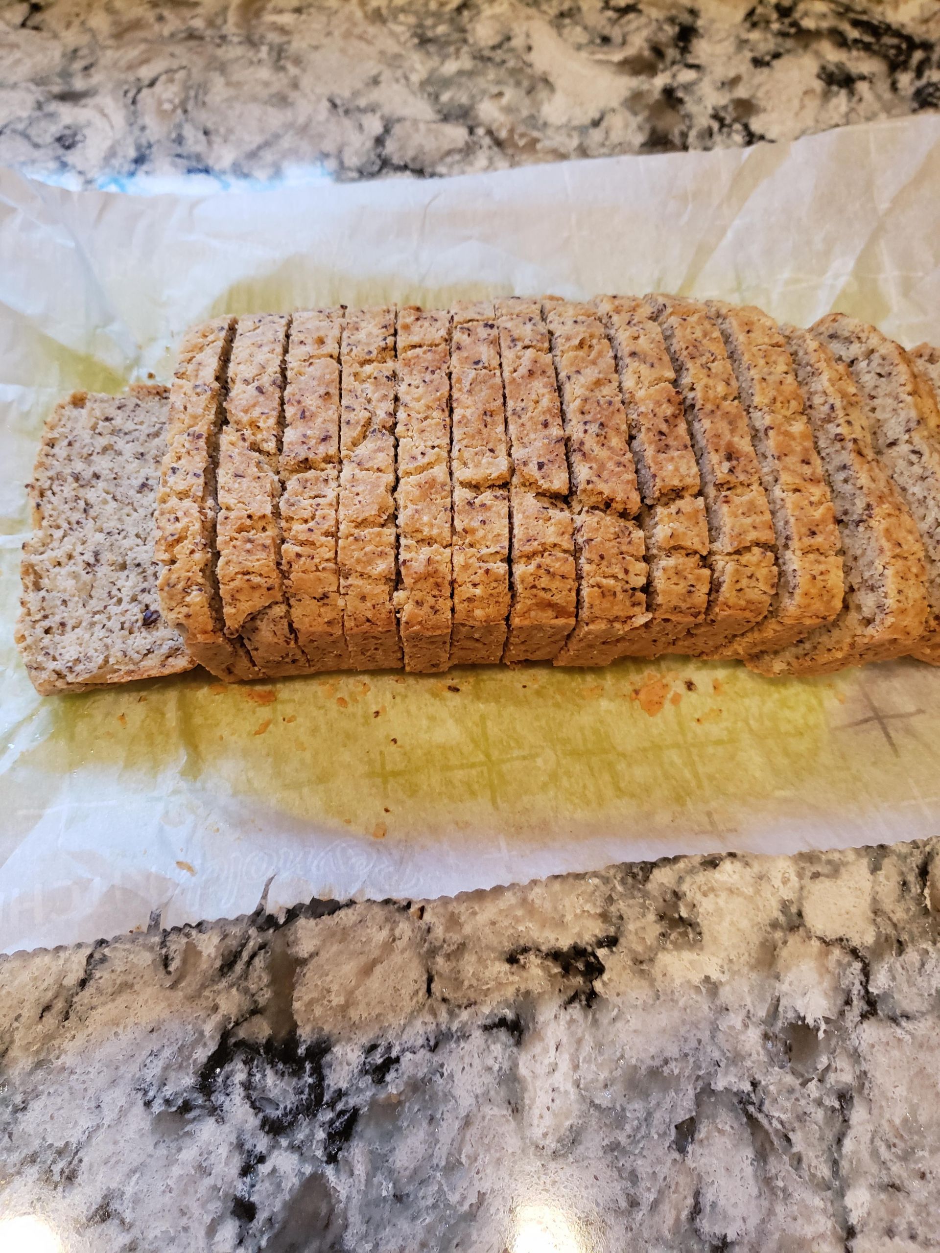 Homemade Grain Free Bread
 [Homemade] Grain free Bread food