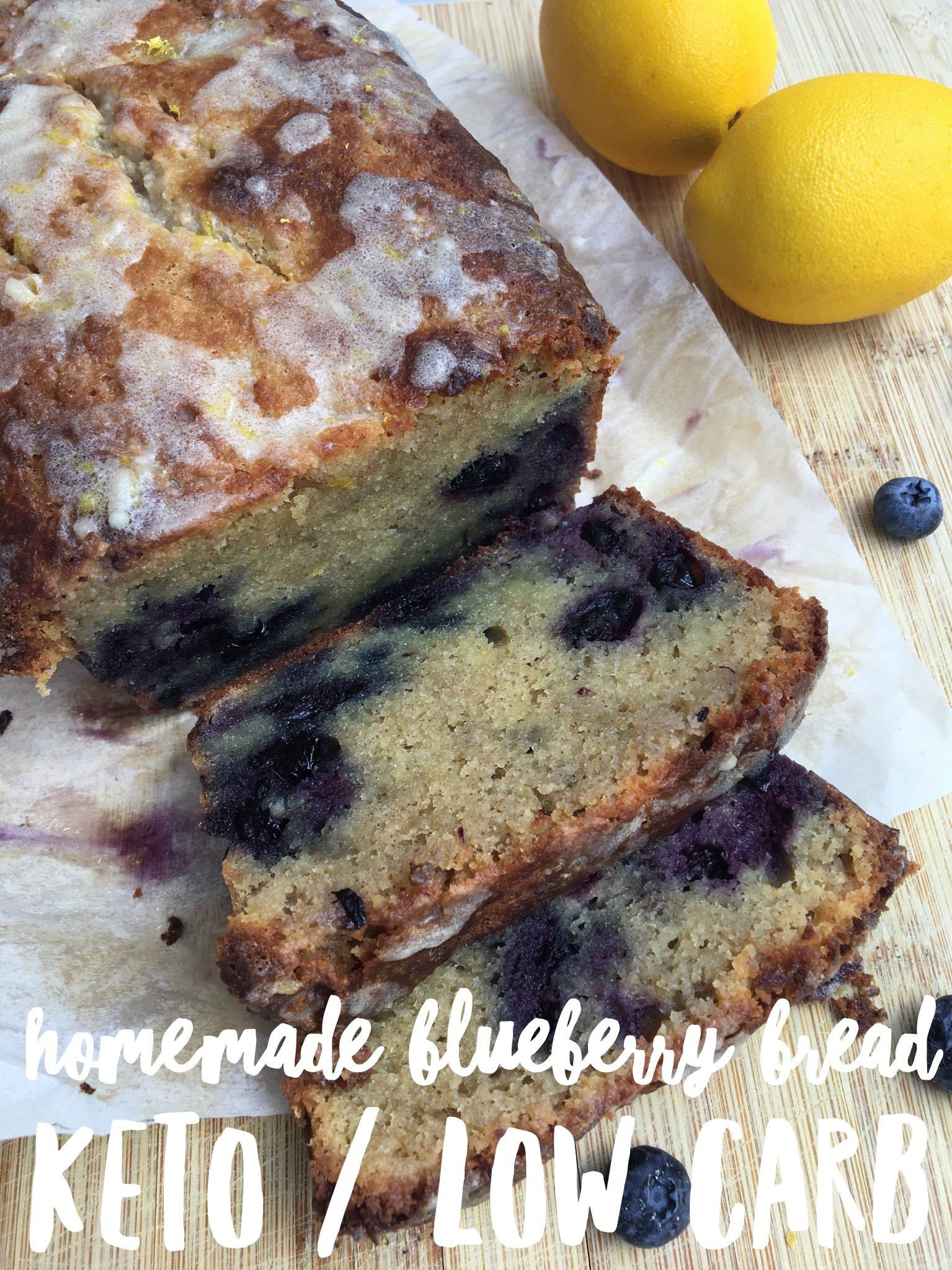 Homemade Low Carb Bread
 Homemade Blueberry Bread keto low carb Kasey Trenum