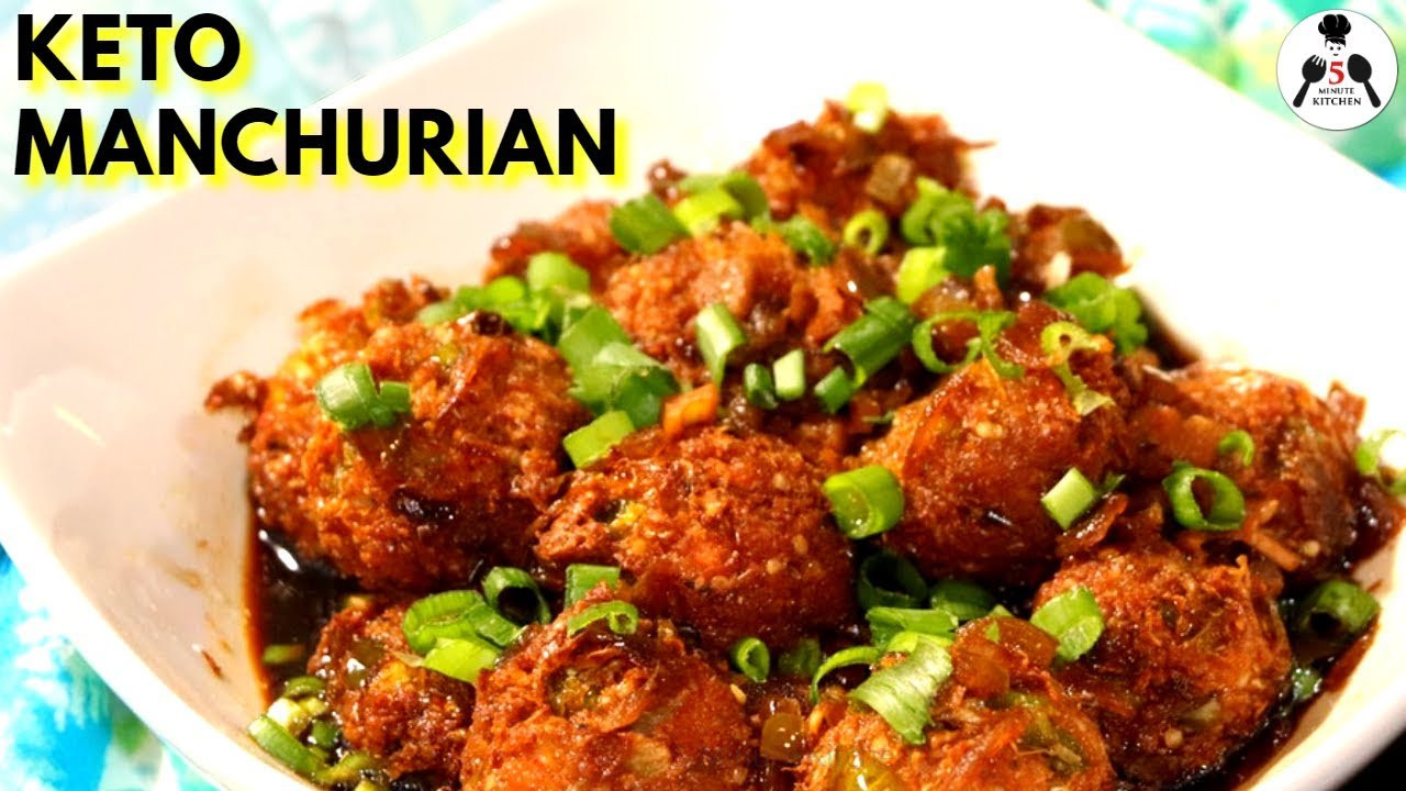 Indian Vegetarian Keto
 KETO VEG MANCHURIAN INDIAN KETO RECIPES