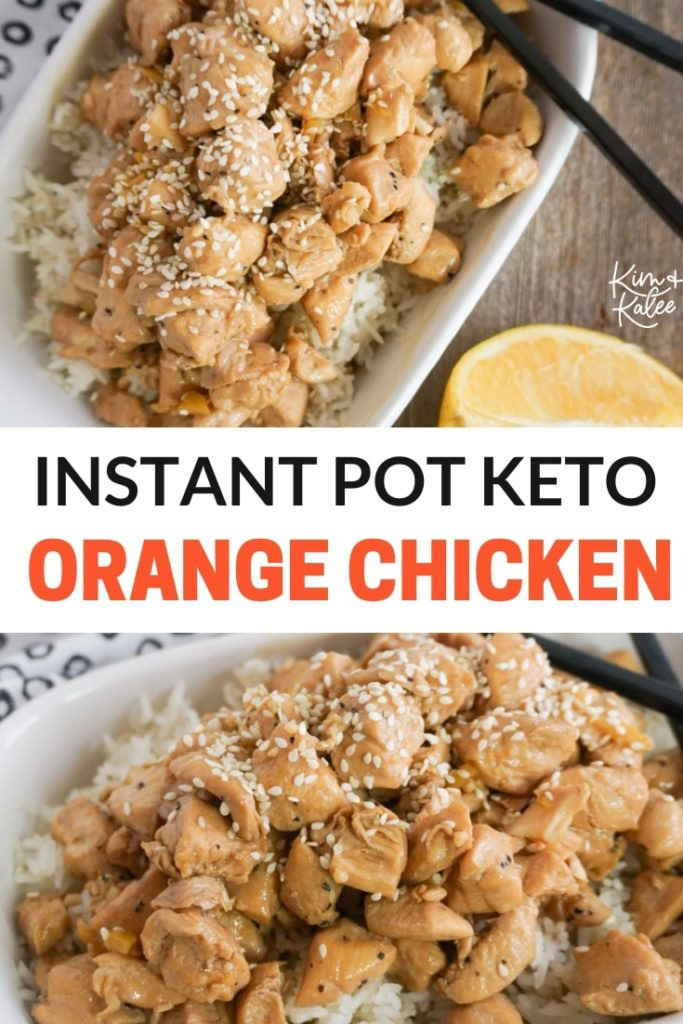 Instant Pot Chicken Recipes Healthy Keto
 Best Instant Pot Keto Orange Chicken Recipe Healthy