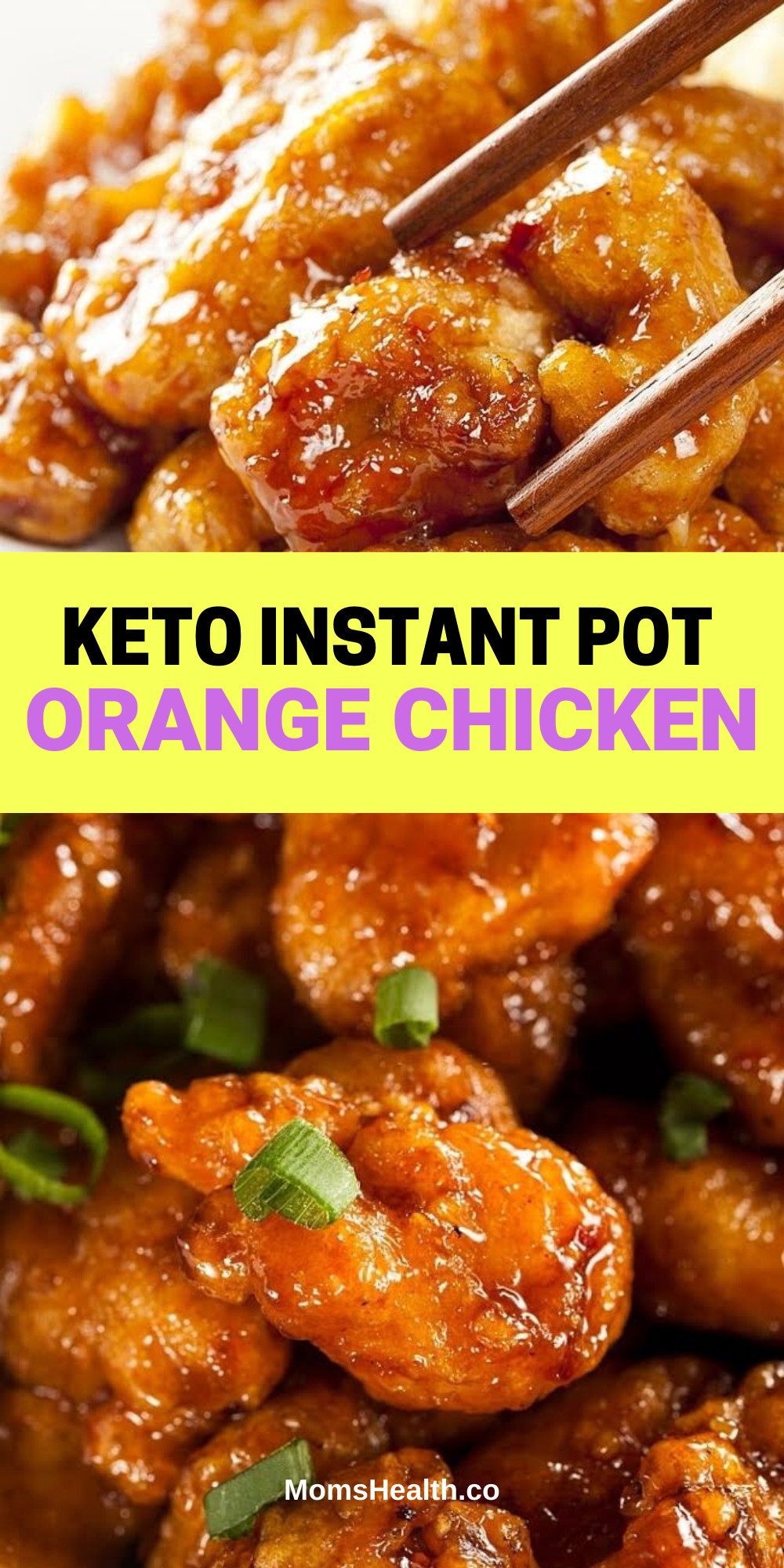 Instant Pot Chicken Recipes Healthy Keto
 Keto Instant Pot Orange Chicken Recipe