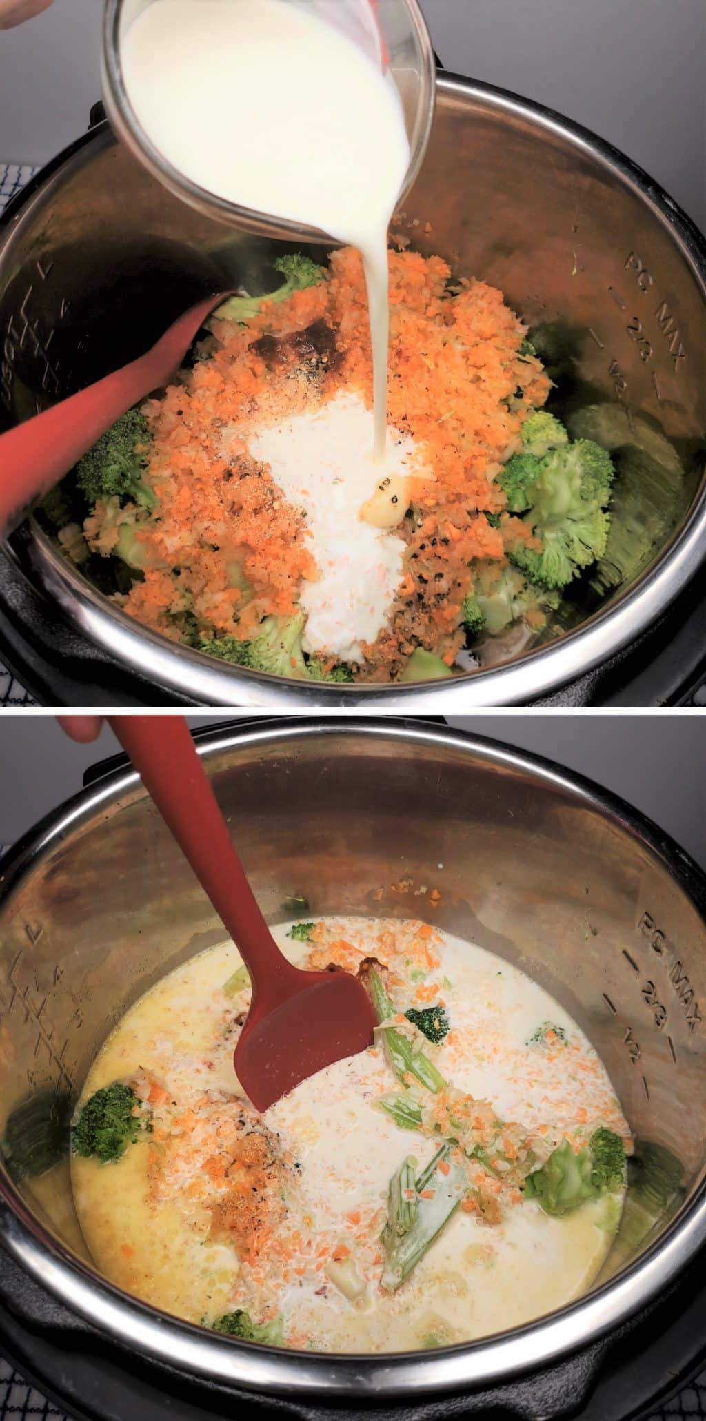 Instant Pot Keto Broccoli Cheddar Soup
 Instant Pot Broccoli Cheddar Soup Low Carb Keto Butter