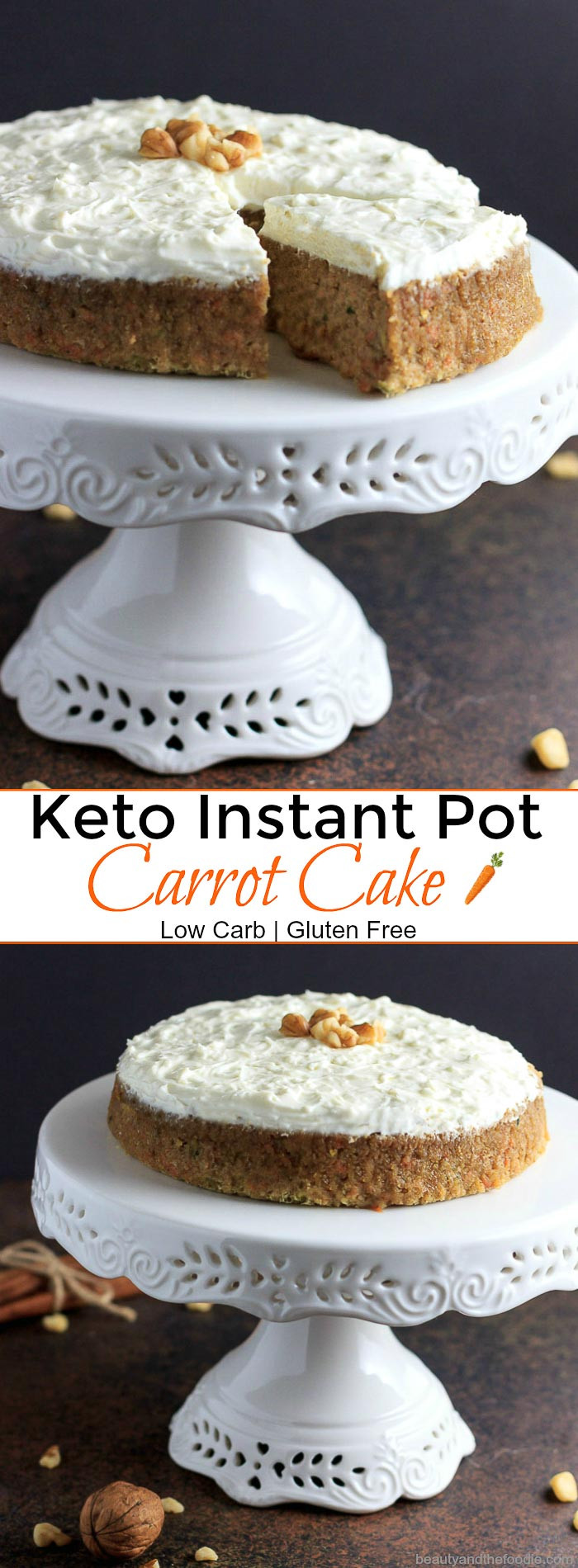 Instant Pot Keto Cake
 Keto Instant Pot Carrot Cake
