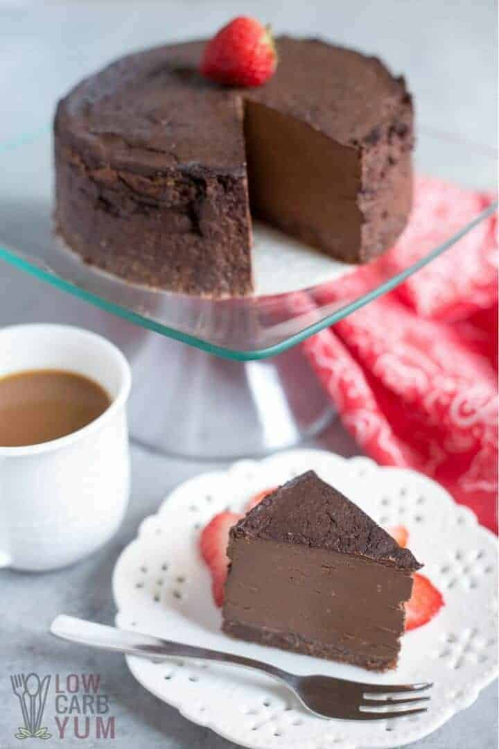 Instant Pot Keto Cheesecake
 Keto Chocolate Cheesecake Baked in Pressure Cooker