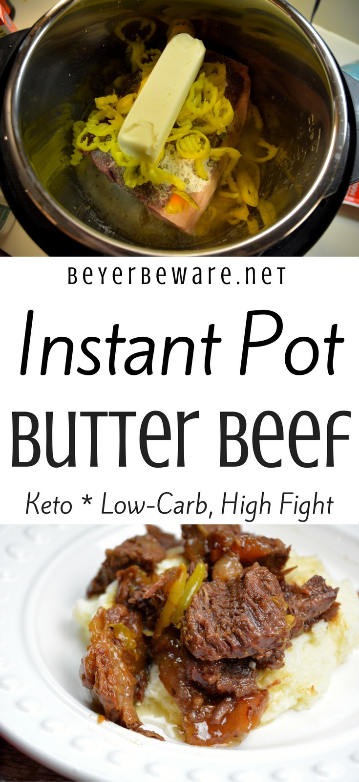 Instant Pot Keto Hamburger Recipes
 Instant Pot Butter Beef Keto Low Carb Recipe Beyer Beware