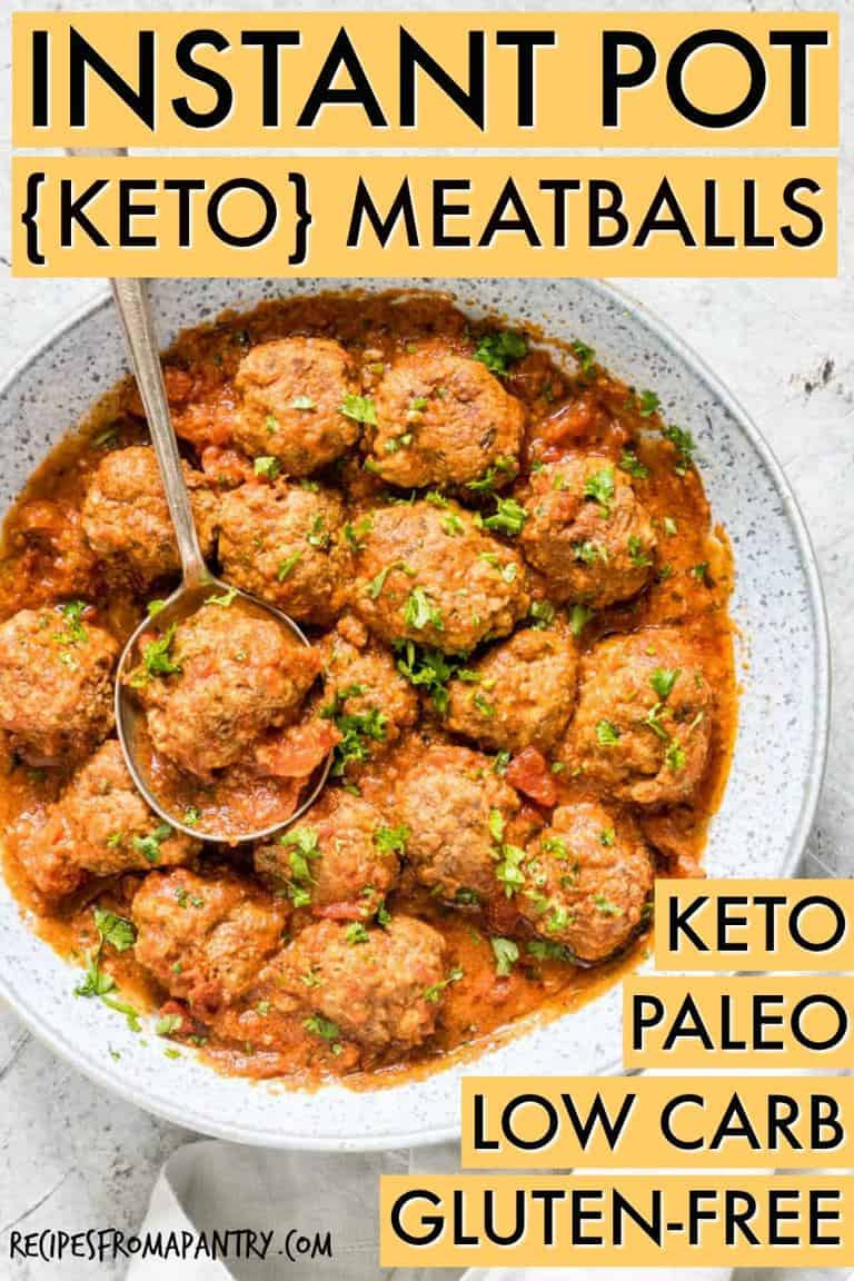 Instant Pot Keto Meatballs
 Easiest Instant Pot Meatballs Keto Meatballs From Fresh