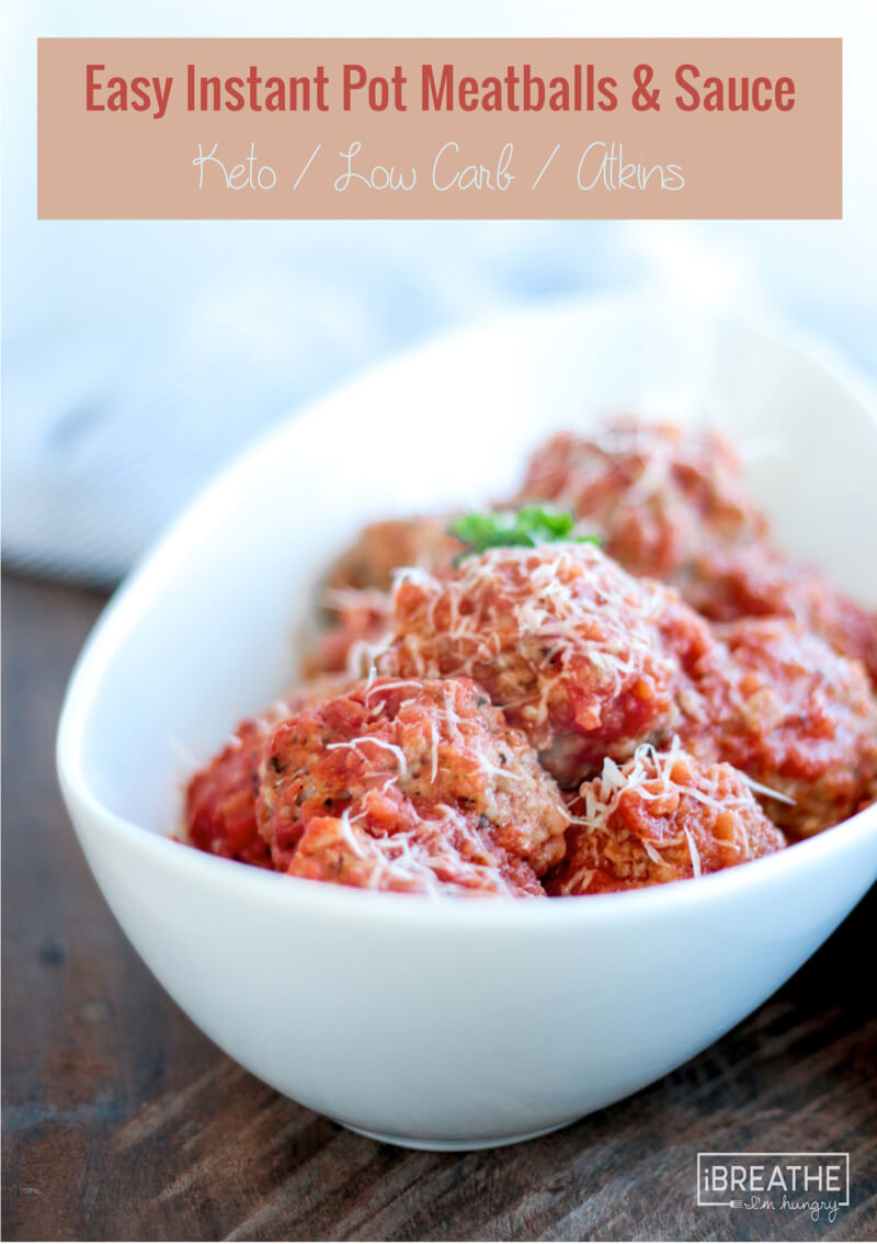 Instant Pot Keto Meatballs
 How to Make Meatballs in the Instant Pot Low Carb