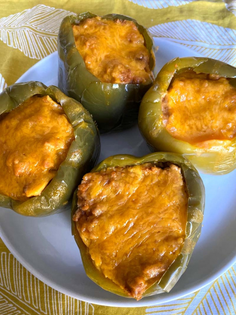 Instant Pot Keto Stuffed Peppers
 Instant Pot Keto Stuffed Peppers With Cauliflower Rice