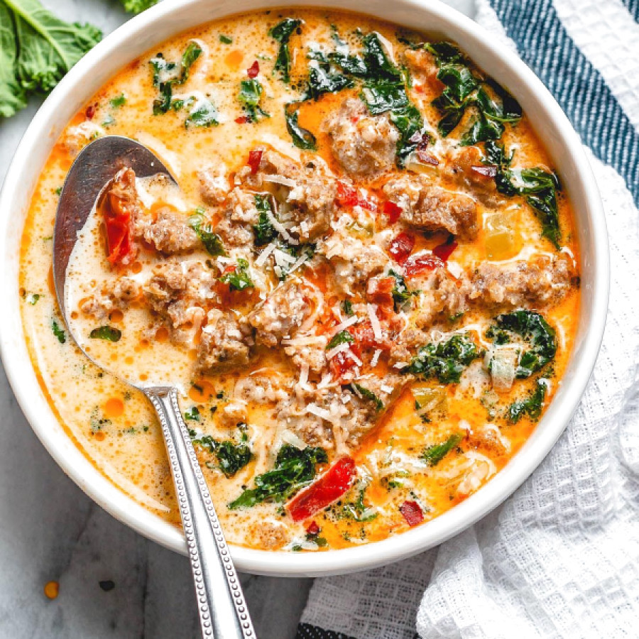 Instant Pot Keto Tuscan Soup
 Instant Pot Keto Tuscan Soup