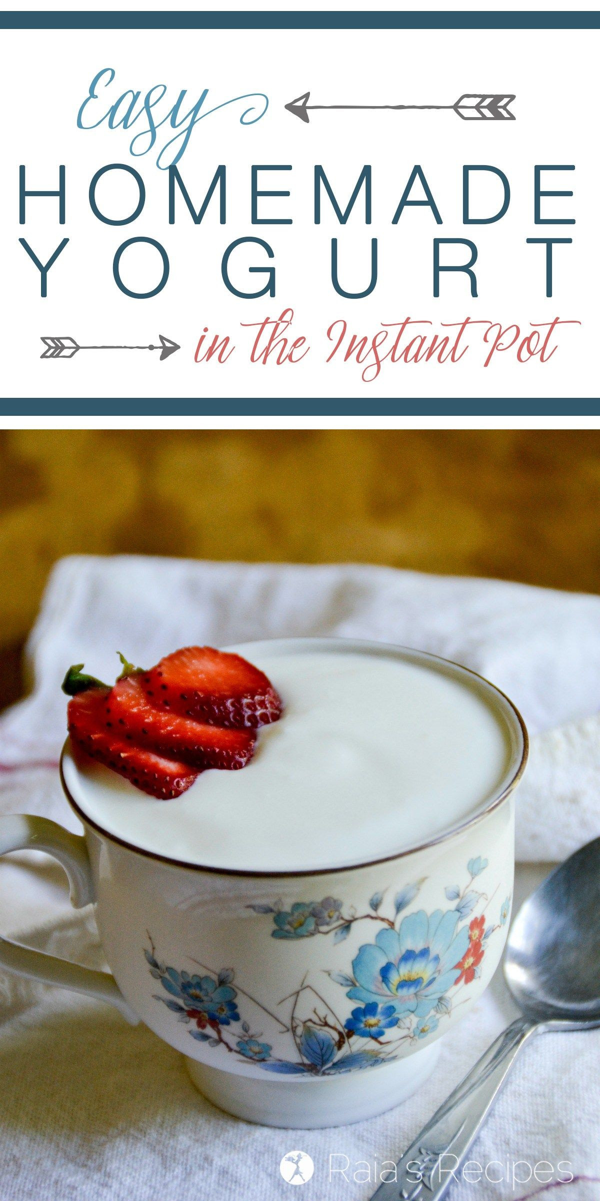 Instant Pot Keto Yogurt Recipes
 Easy Probiotic full Homemade Yogurt in the Instant Pot