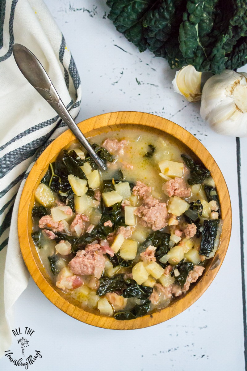 Instant Pot Keto Zuppa Toscana
 Instant Pot Keto Zuppa Toscana dairy free potato free