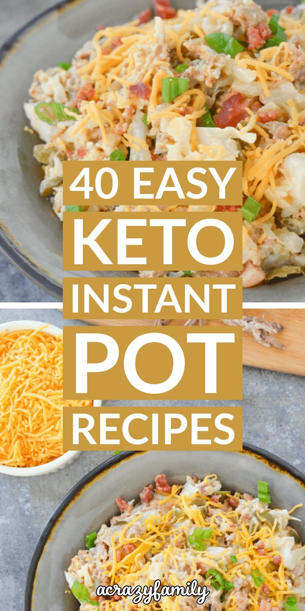 Instant Pot Recipes Easy Healthy Keto
 40 Easy Instant Pot Keto Recipes You Must Try in 2020