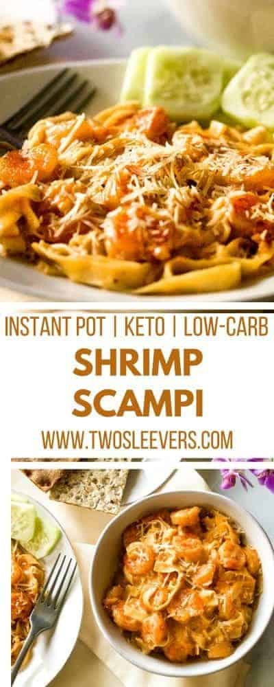 Instant Pot Shrimp Keto
 Low Carb Shrimp Scampi