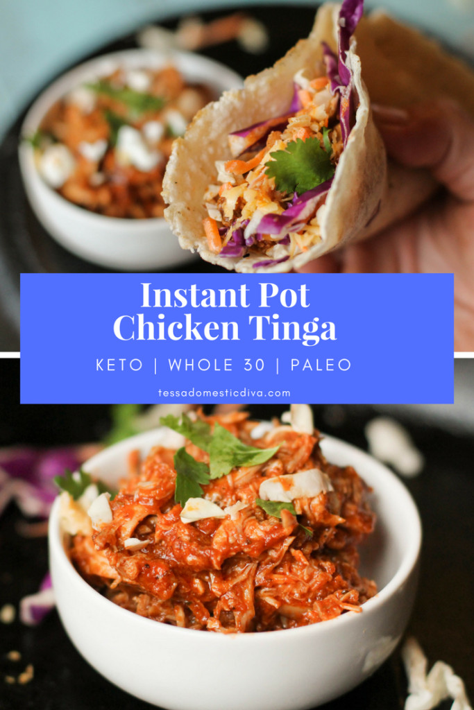 Instapot Chicken Keto
 Instant Pot Chicken Tinga Whole 30 Keto