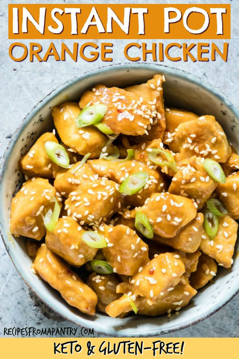 Instapot Chicken Recipes Instant Pot Keto
 Instant Pot Orange Chicken Keto Gluten Free Recipes