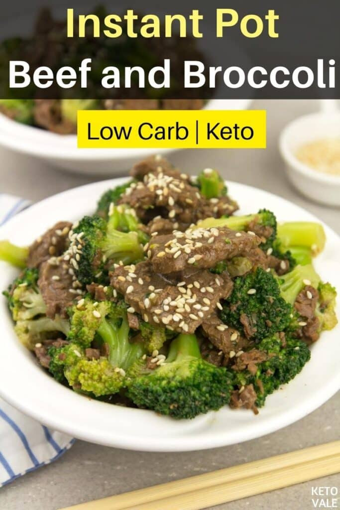 Instapot Keto Beef And Broccoli
 Easy Instant Pot Beef and Broccoli 6 Net Carb Keto