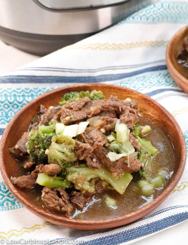 Instapot Keto Beef And Broccoli
 Easy Instant Pot Keto Beef and Broccoli Recipe Low Carb