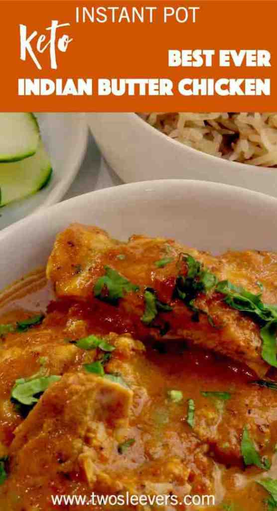 Instapot Keto Butter Chicken
 Instant Pot Indian Butter Chicken Keto Recipe twosleevers