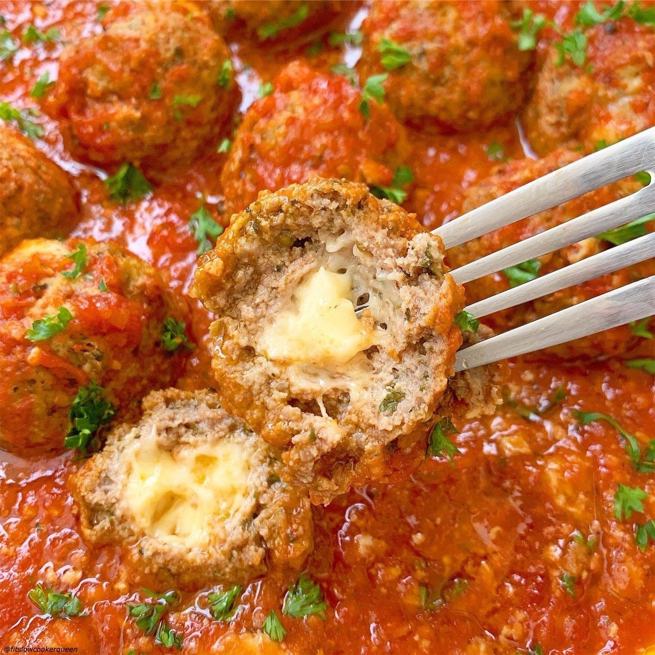 Instapot Keto Meatballs
 VIDEO Slow Cooker Instant Pot Mozzarella Stuffed