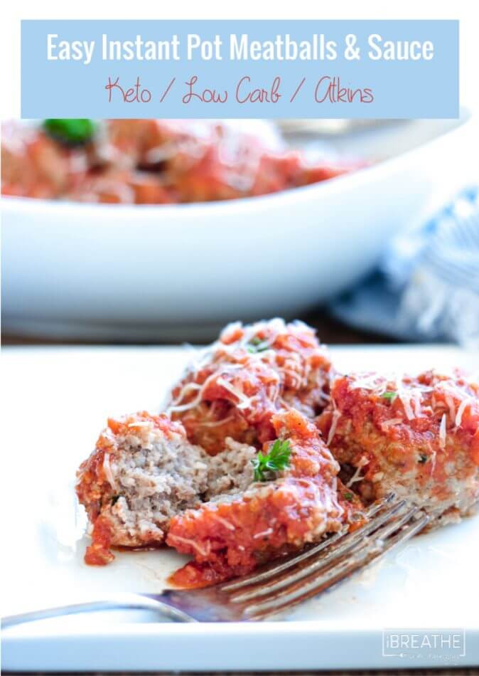 Instapot Keto Meatballs
 How to Make Meatballs in the Instant Pot Low Carb