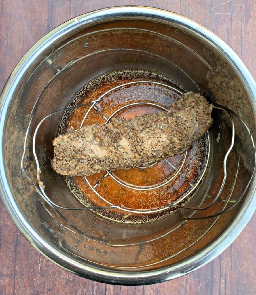Instapot Keto Pork Tenderloin
 Keto Low Carb Instant Pot Garlic Pepper Pork Tenderloin