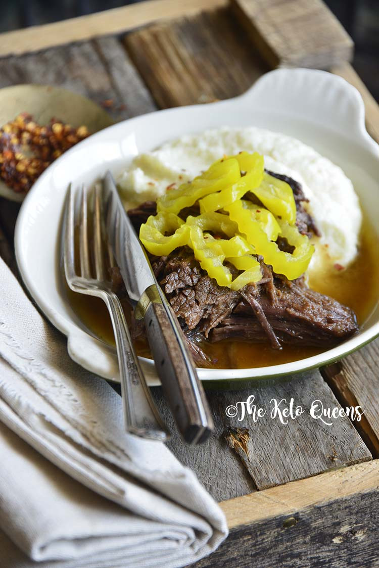 Instapot Keto Pot Roast
 Low Carb Instant Pot Mississippi Pot Roast Recipe