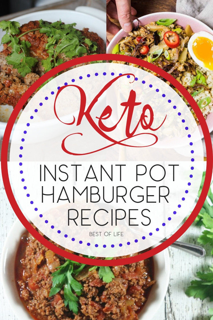 Instapot Keto Recipes Ground Beef
 Instant Pot Keto Hamburger Recipes The Best of Life