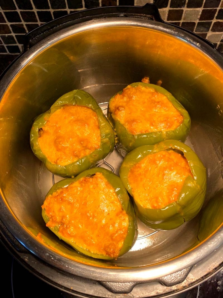Instapot Keto Stuffed Peppers
 Instant Pot Keto Stuffed Peppers With Cauliflower Rice
