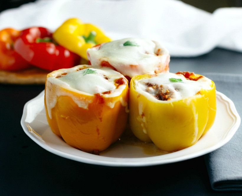 Instapot Keto Stuffed Peppers
 Keto Instant Pot Italian Stuffed Peppers