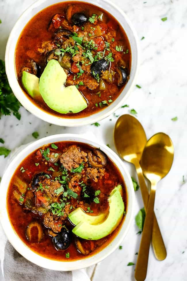 Instapot Keto Taco Soup
 Instant Pot Taco Soup Paleo Whole30 Keto