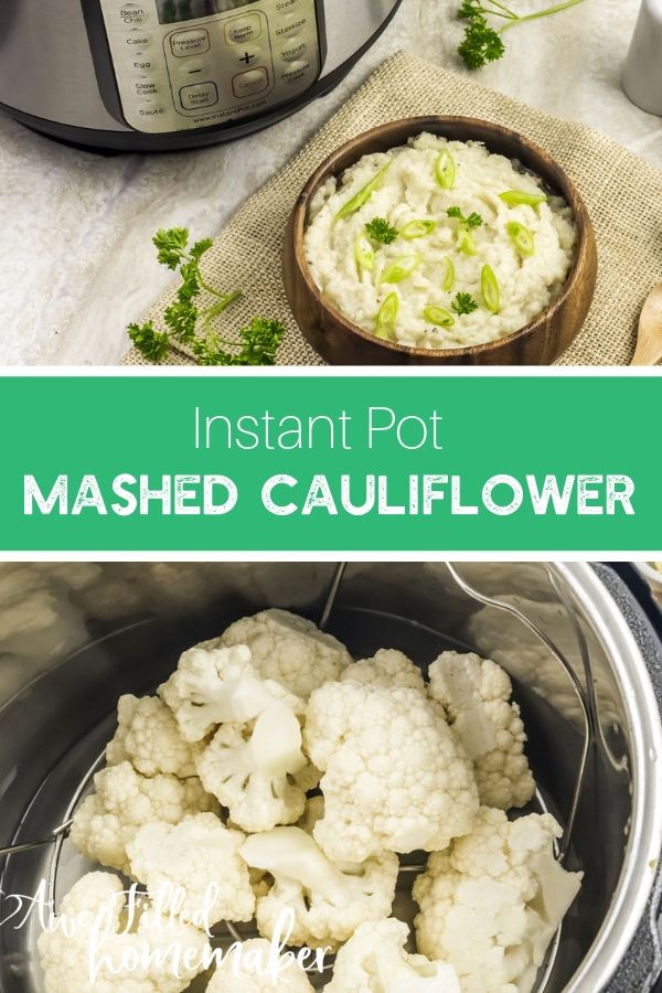 Instapot Mashed Cauliflower Keto
 Instant Pot Mashed Cauliflower KETO