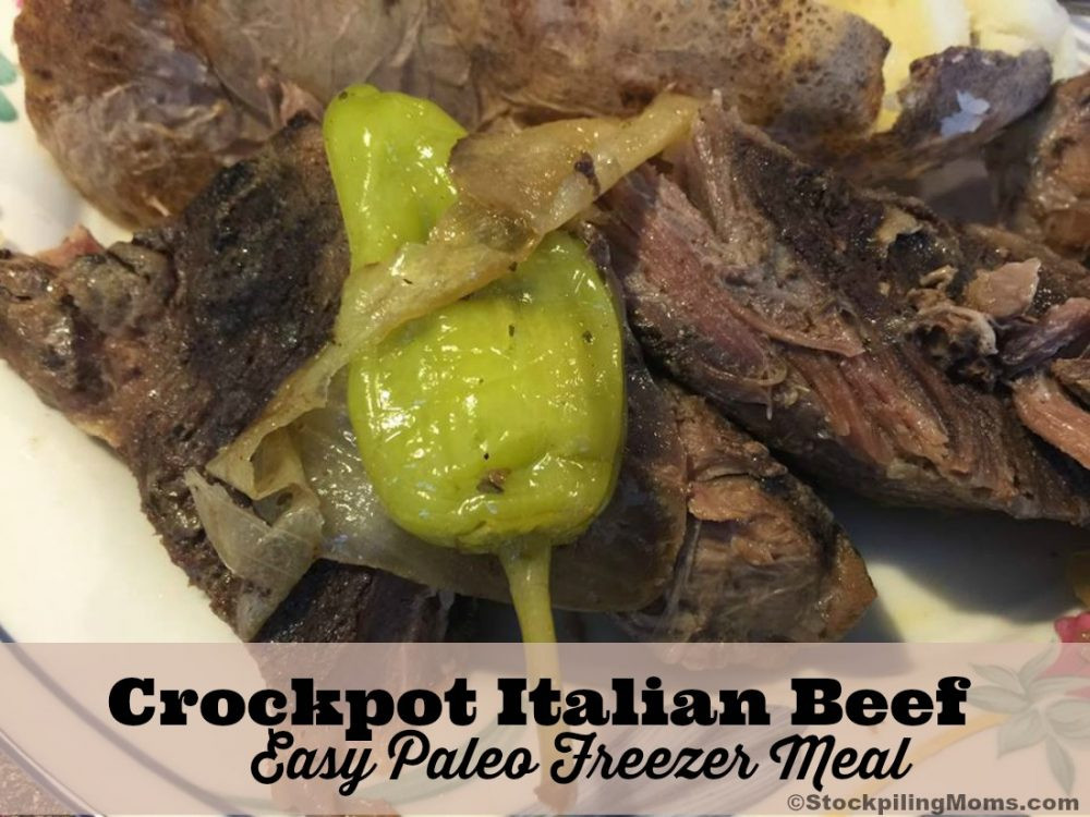 Italian Beef Keto
 Keto Crockpot Italian Beef