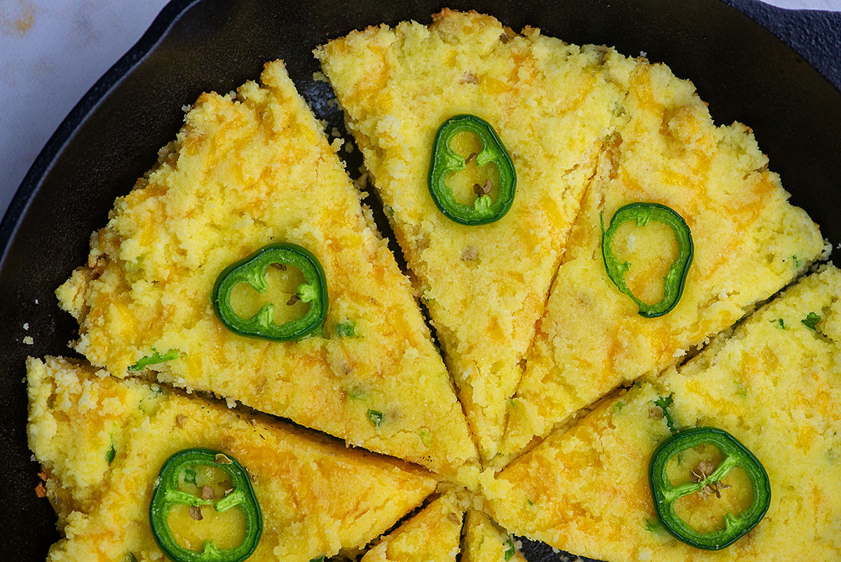 Jalapeno Cheddar Keto Cornbread
 Keto Jalapeno Cheddar Cornbread