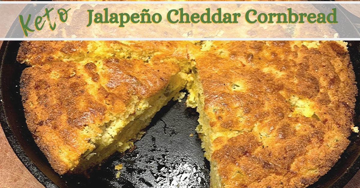 Jalapeno Cheddar Keto Cornbread
 Keto Jalapeño Cheddar Cornbread Keto Ginger