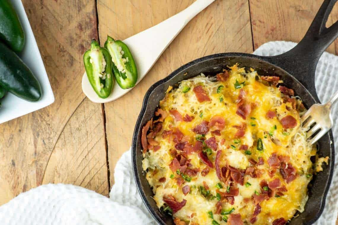 Jalepeno Chicken Keto
 Keto Jalapeno Popper Baked Chicken Spaghetti