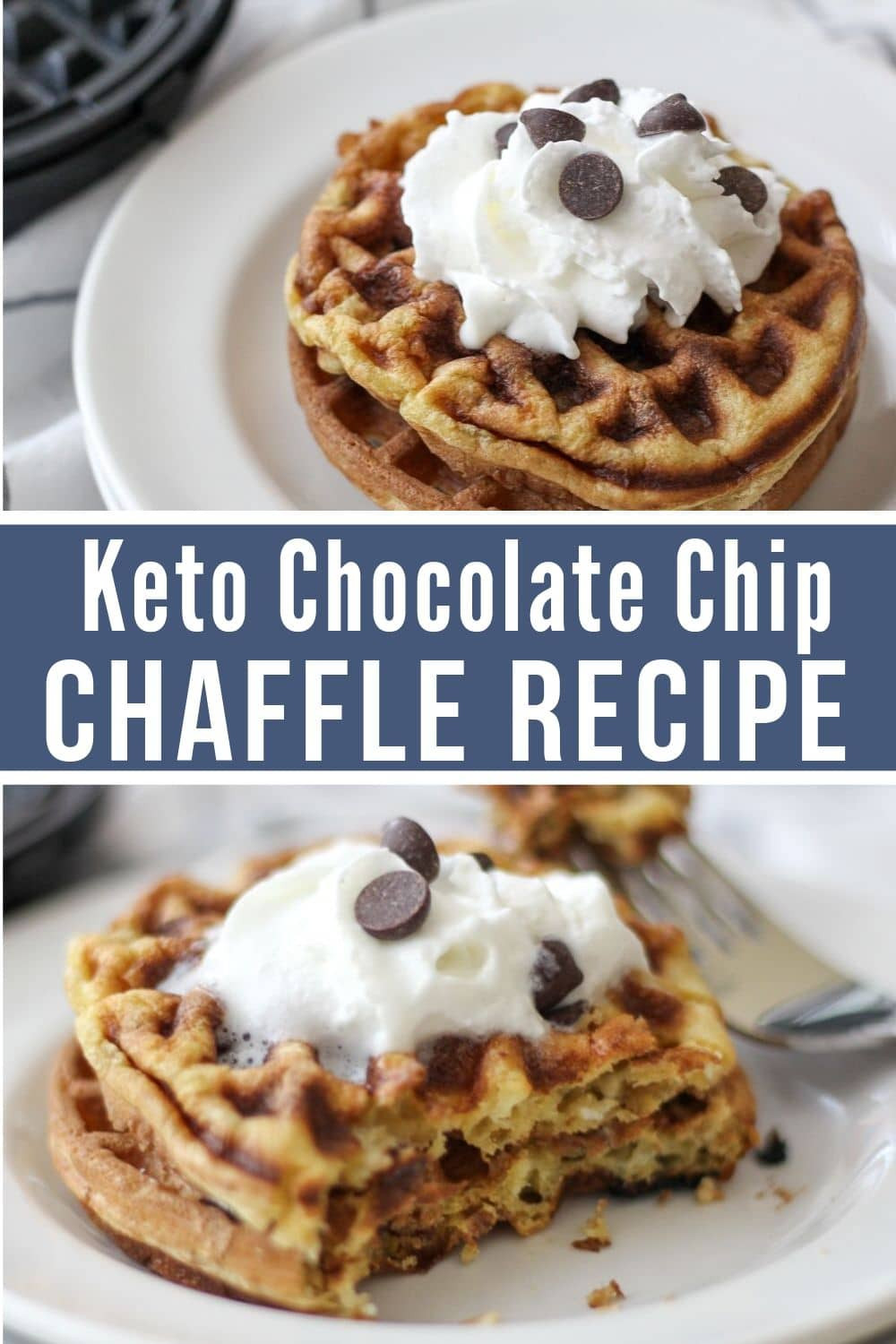 Kasey Trenum Keto Recipes
 Chocolate Chip Chaffle Keto Recipe Quick & Delicious
