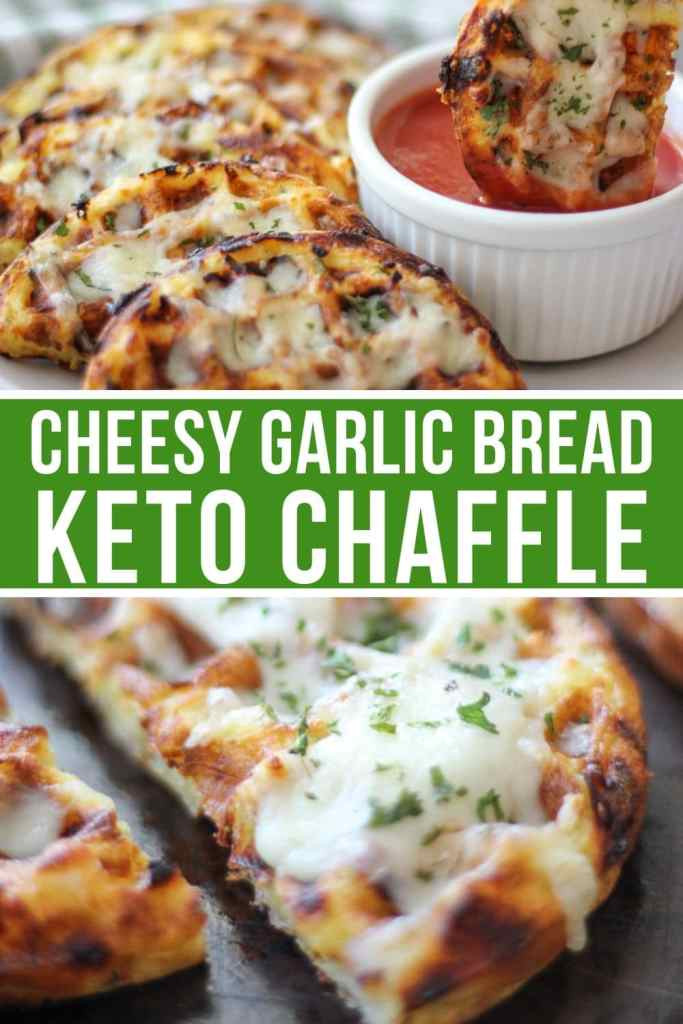 Kasey Trenum Keto Recipes
 Easy Keto Cheesy Garlic Chaffle Bread