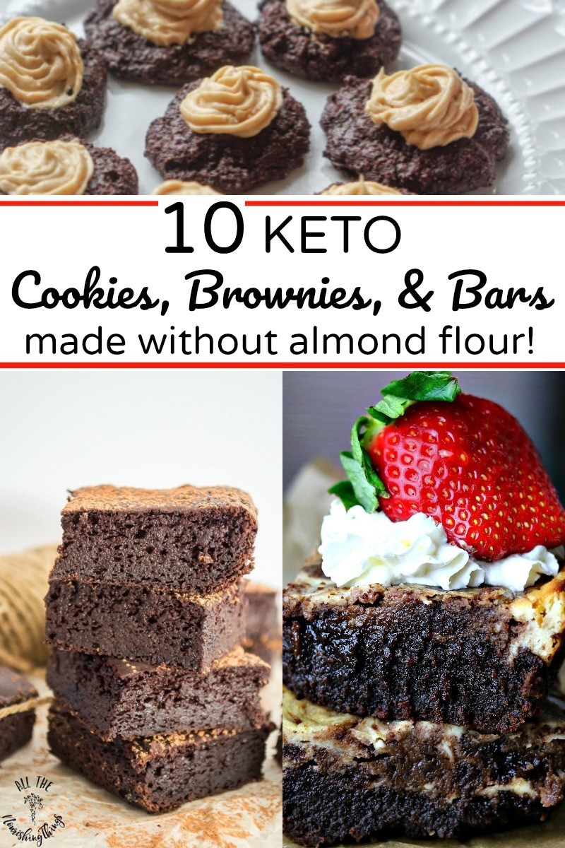 Keto Baked Goods
 40 Keto Baked Goods Made Without Almond Flour cookies