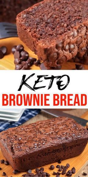 Keto Banana Bread Brownies
 BEST Keto Bread Low Carb Chocolate Brownie Loaf Bread