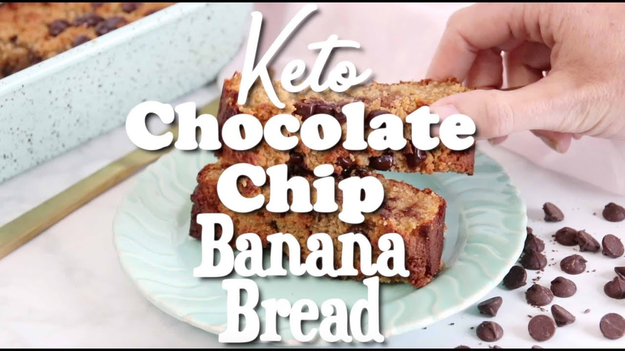 Keto Banana Bread Chocolate Chips
 Keto Chocolate Chip Banana Bread Recipe