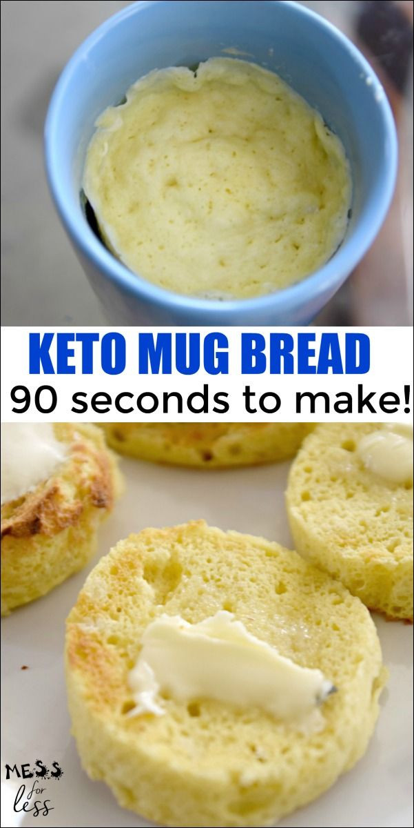 Keto Banana Bread In A Mug
 This Keto Bread in a Mug can be made with just a few
