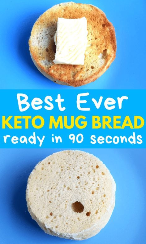 Keto Banana Bread In A Mug
 90 Second Keto Mug Bread With ly 4 Ingre nts in 2020