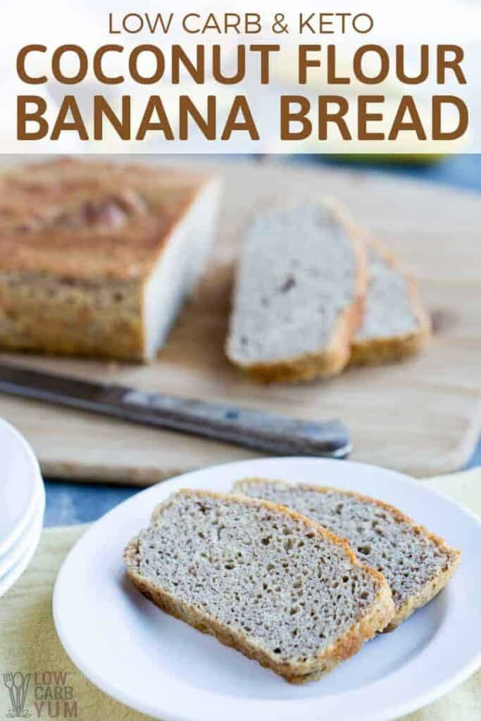 Keto Banana Bread Low Carb
 Coconut Flour Banana Bread Paleo Gluten Free Keto