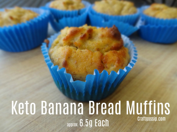 Keto Banana Bread Muffins
 Yummy 6 5g Keto Low Carb Banana Bread Muffins – Edible Crafts