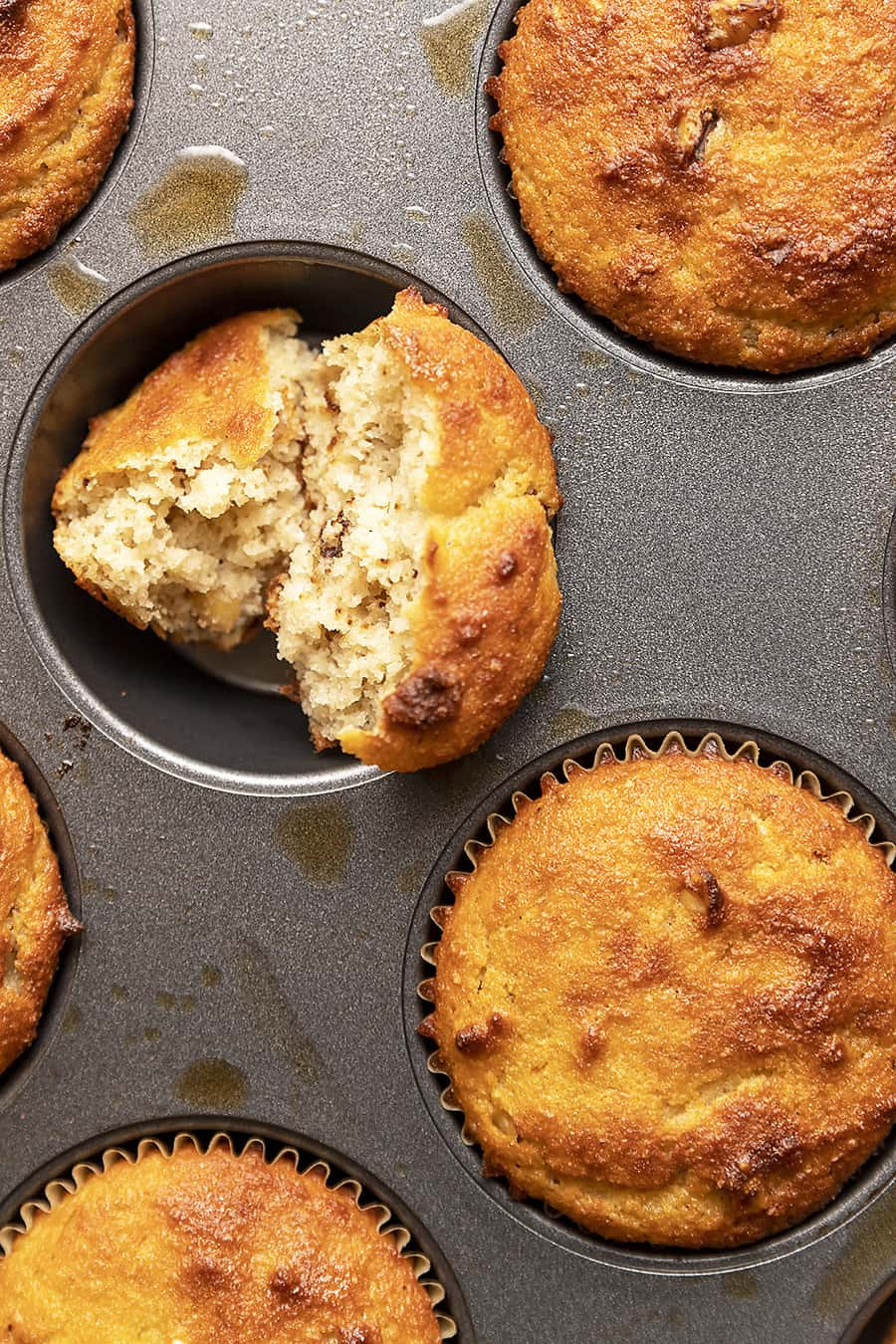 Keto Banana Bread Muffins
 Keto Banana Muffins with Nuts • Low Carb with Jennifer