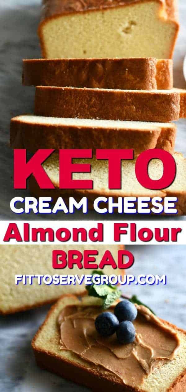 Keto Bread Almond Flour Cream Cheeses
 Keto Cream Cheese Almond Flour Bread · Fittoserve Group
