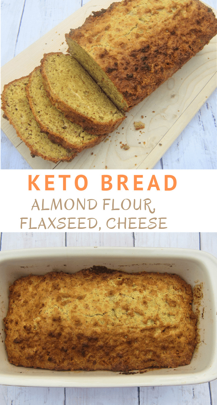 Keto Bread Almond Flour Cream Cheeses
 Almond Flour Flaxseed Cheese Keto Bread Recipe