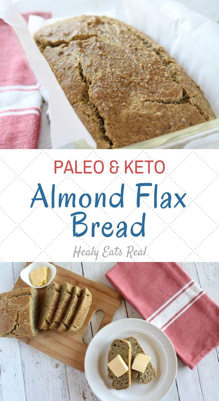 Keto Bread Almond Flour Flax Seed
 Easy Almond Flax Keto Bread Recipe Paleo & GF